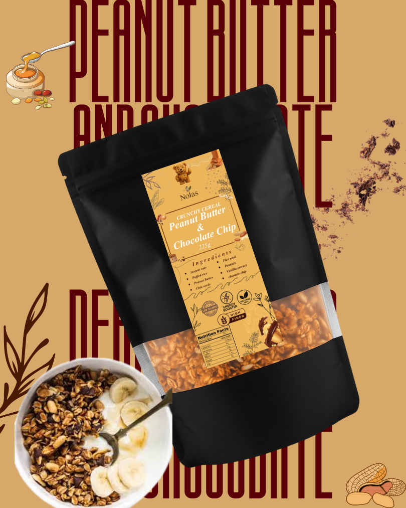 Peanut Butter & Chocolate Chip Granola