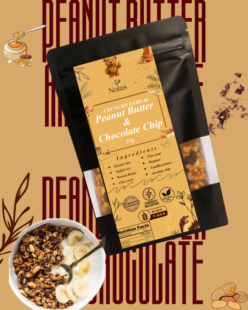 Peanut Butter & Chocolate Chip Granola